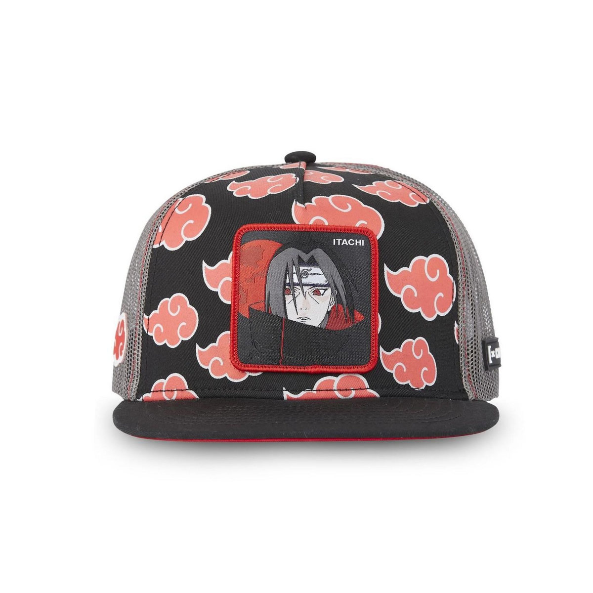 CAPSLAB Casquette snapback  visière plate avec filet Naruto Classic Itachi