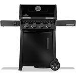 NAPOLEON Barbecue gaz Freestyle 425 Noir, sur chariot,4 brûleurs, surface de cuisson 60 x 45 cm