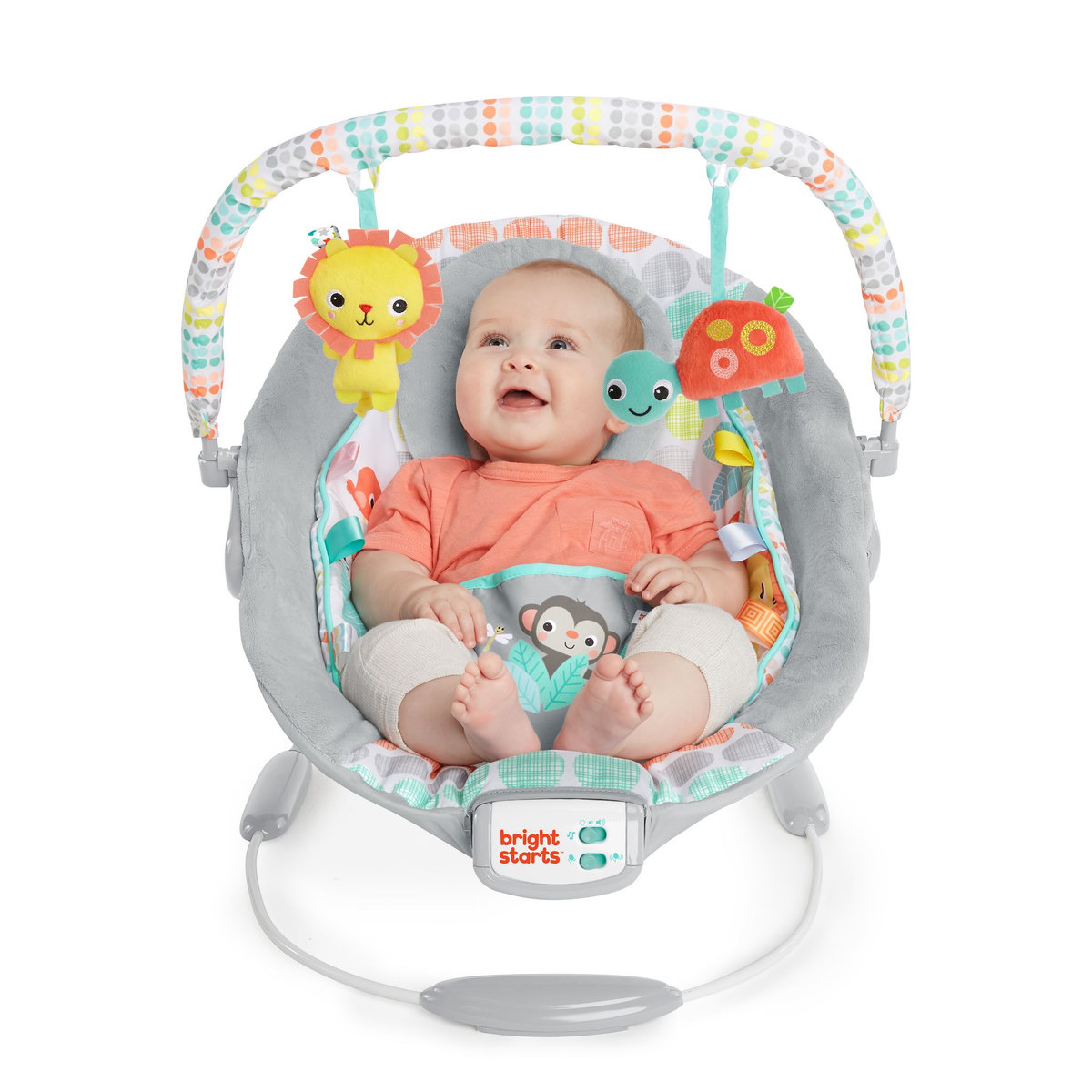 Bright Starts Transat bébé vibrant Whimsical Wild