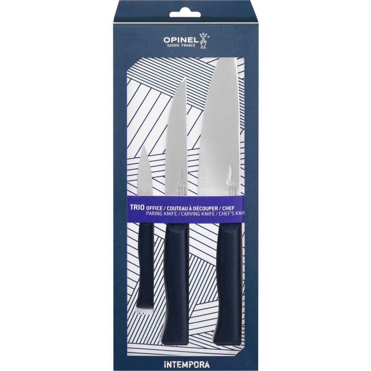 Opinel Couteau trio intempora No218