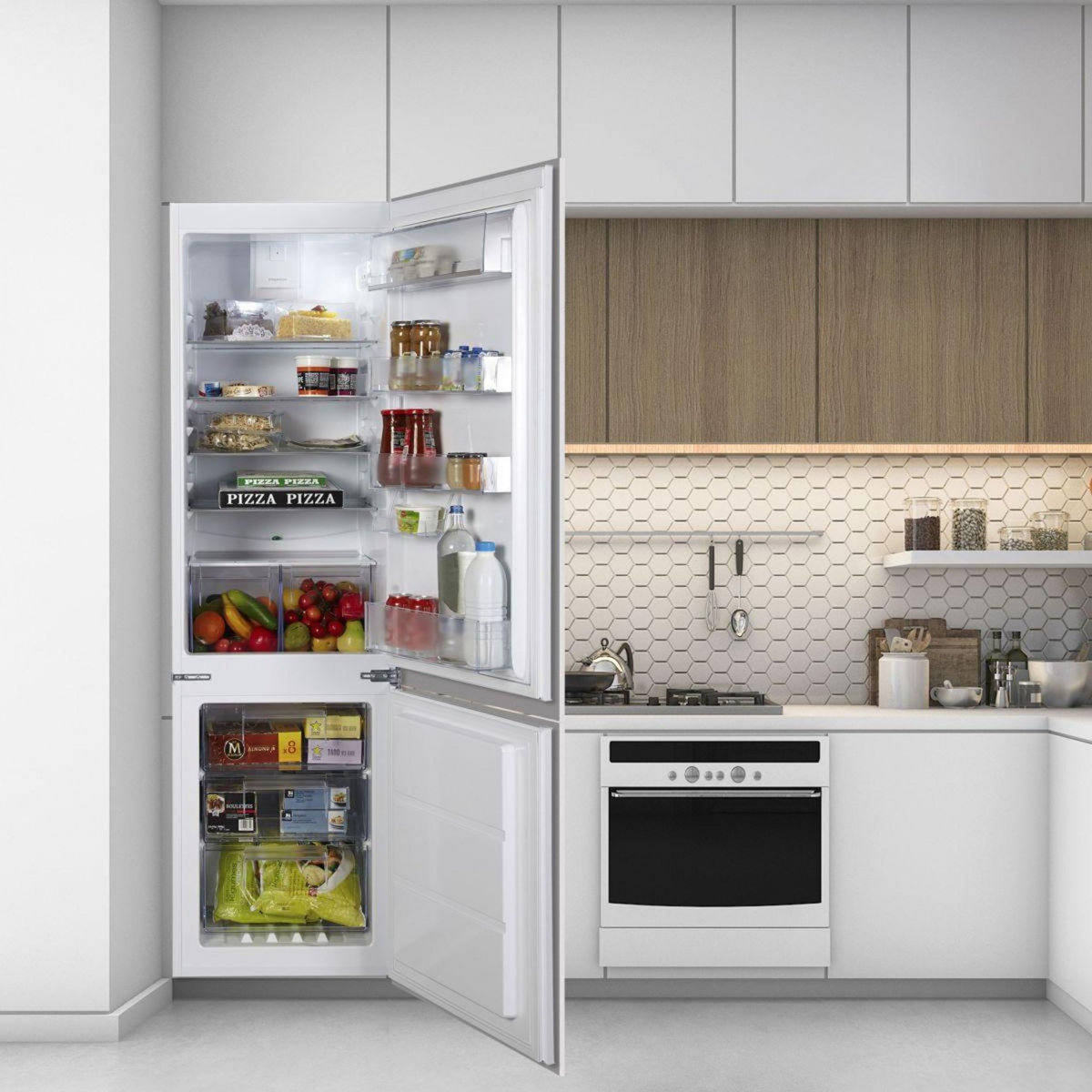 ELECTROLUX Réfrigérateur combiné encastrable ENT6TE18S TwinTech