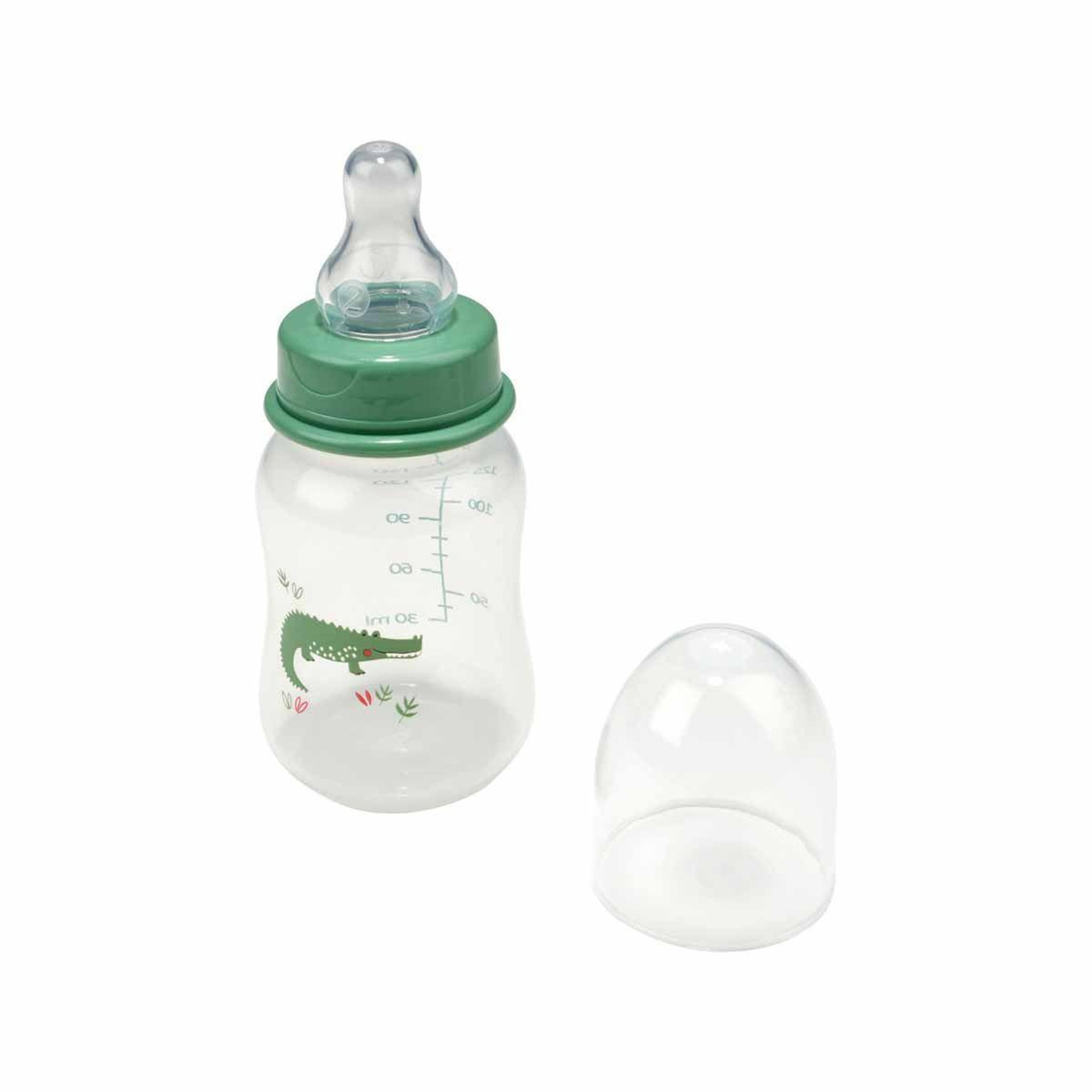 Voir la diapositive 1 : BEBE DOUCEUR Biberon pour bébé  sweet savane  125ml vert