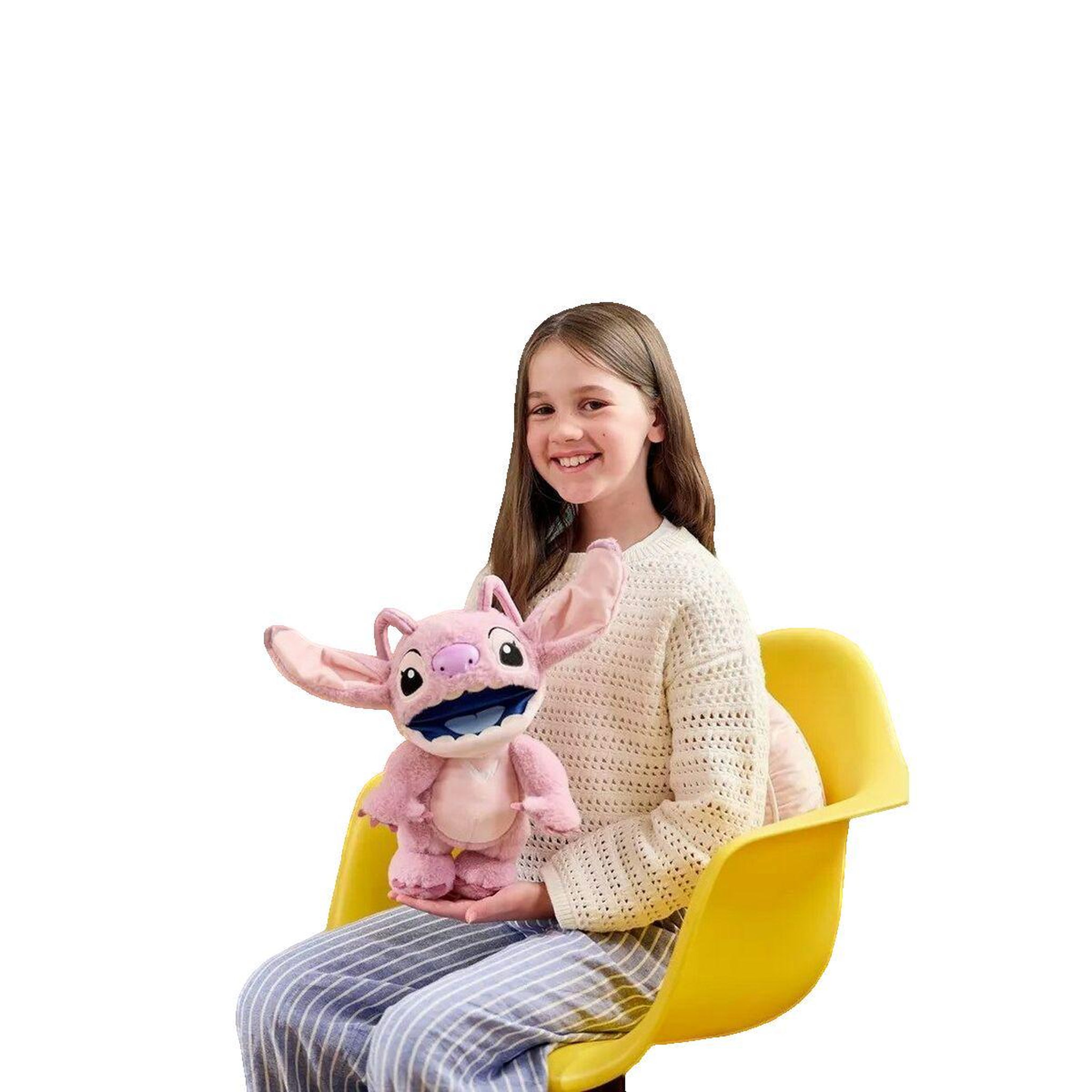 Voir la diapositive 2 : WOW STUFF Peluche interactive Wow-Stuff Chatty Angel rose