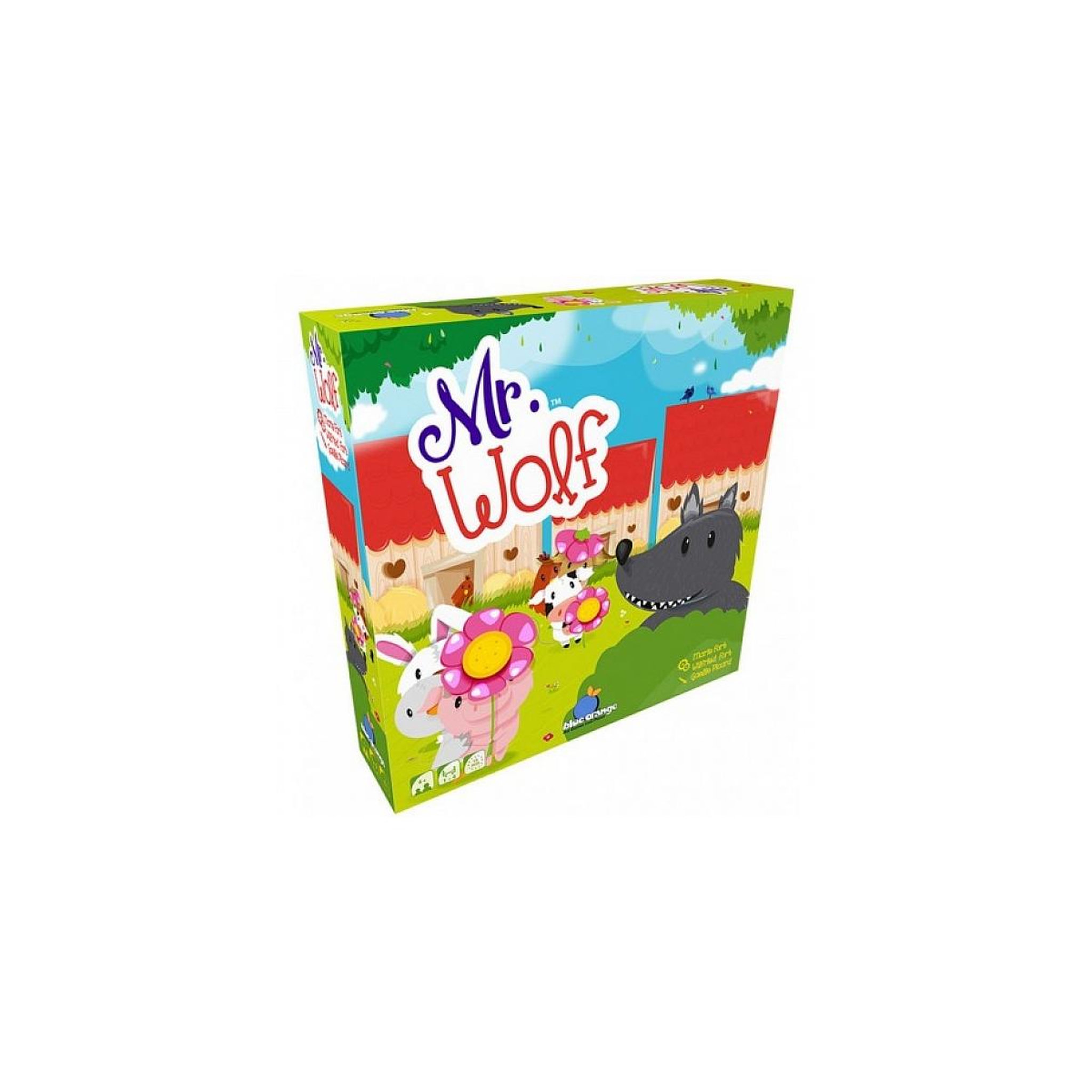 Voir la diapositive 2 : Blue orange Mr Wolf  Jeu cooperatif pour 4 ans