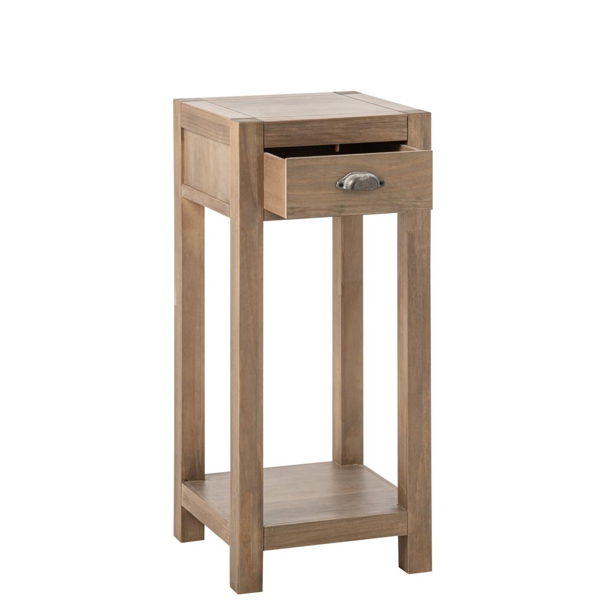 Voir la diapositive 4 : J-LINE Table d'appoint en bois  blois  90cm naturel