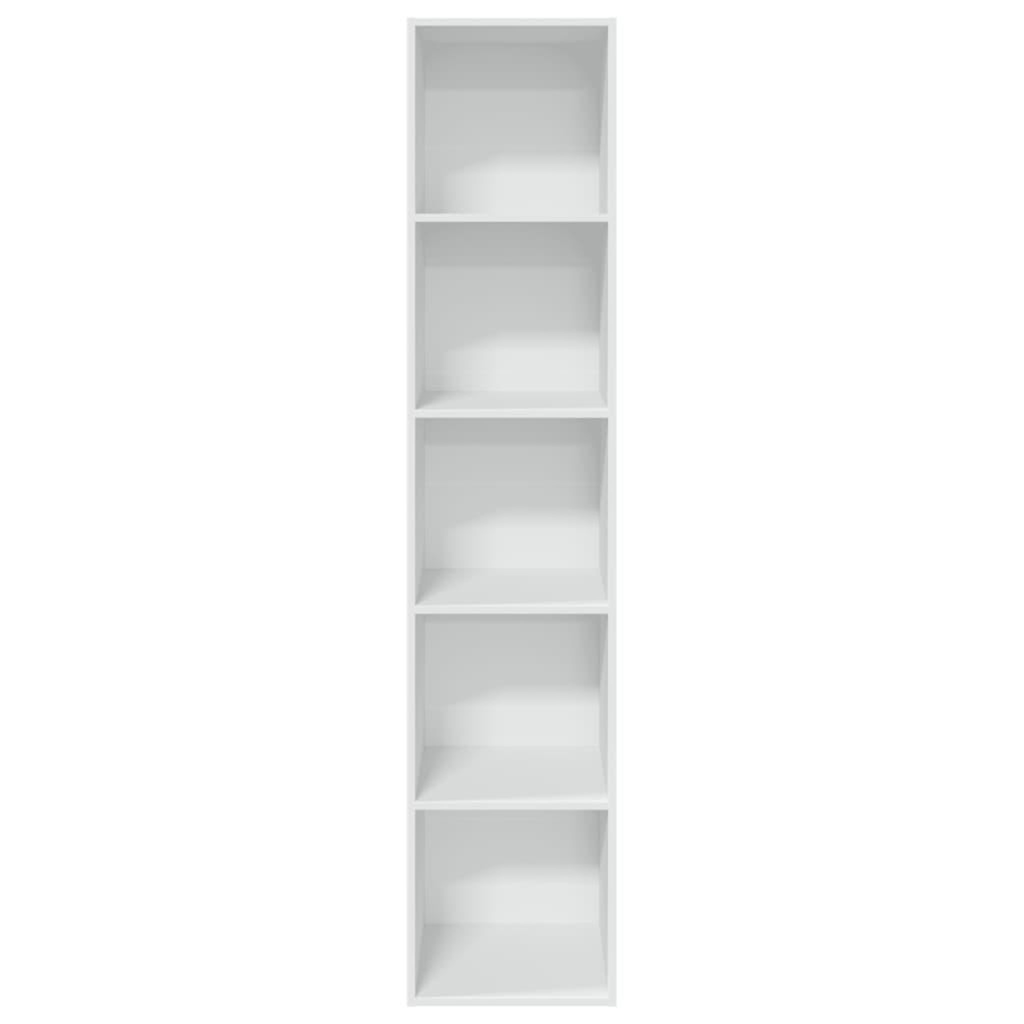 Voir la diapositive 4 : VIDAXL Bibliotheque blanc 40x30x189 cm bois d'ingenierie