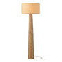 Voir la diapositive 2 : Paris Prix Lampadaire Parapluie en Bois  Ailanthus  157cm Naturel
