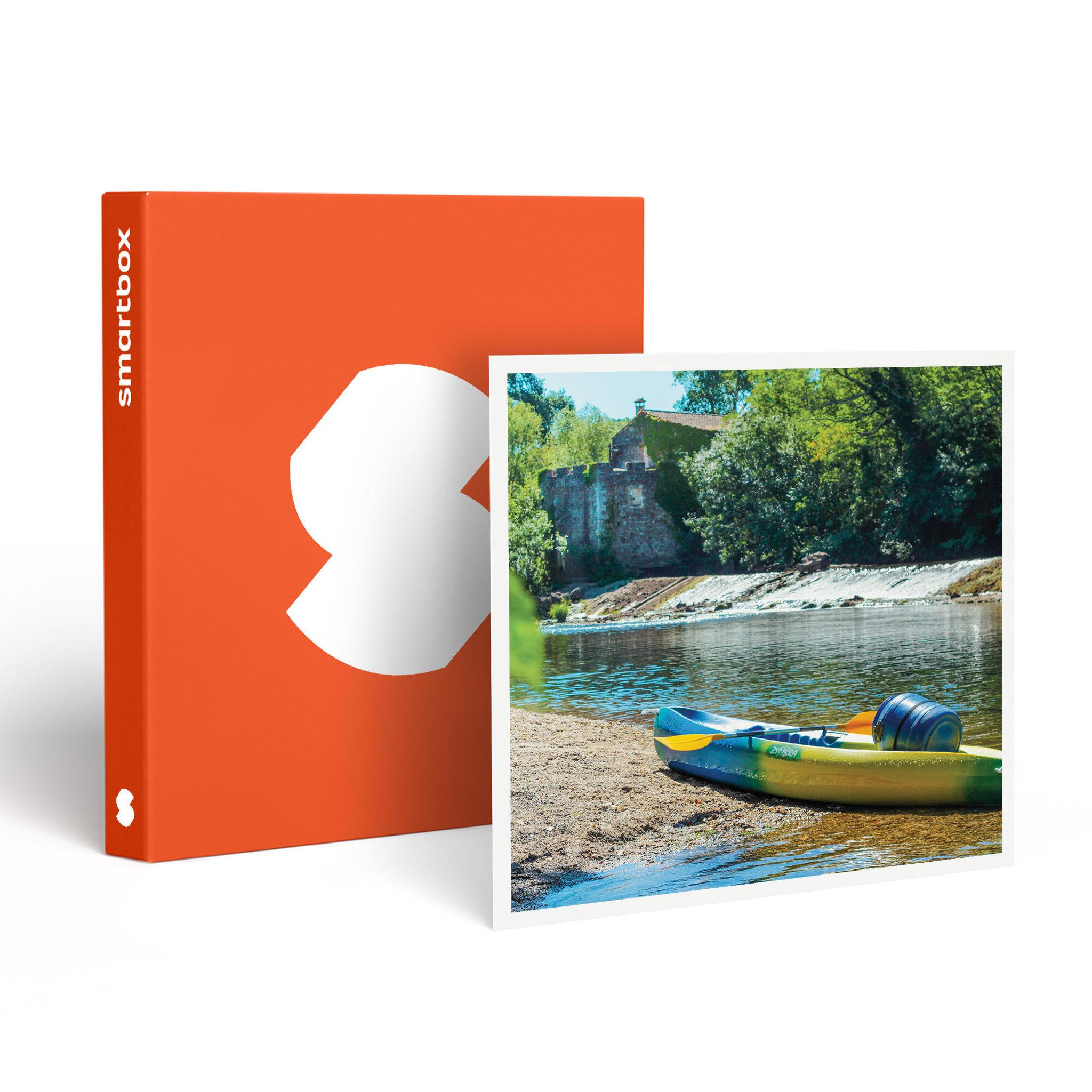 Smartbox Balade nautique près d'alès : descente en canoë biplace - coffret cadeau sport & aventure