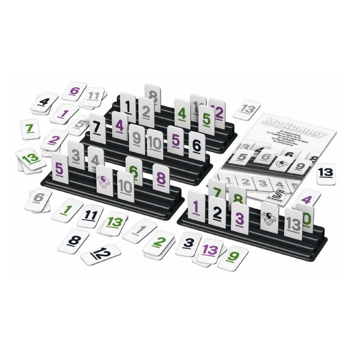 Schmidt Spiele My Rummy format voyage en boite metal