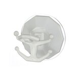 3M Crochet ventouse fixcup blanc