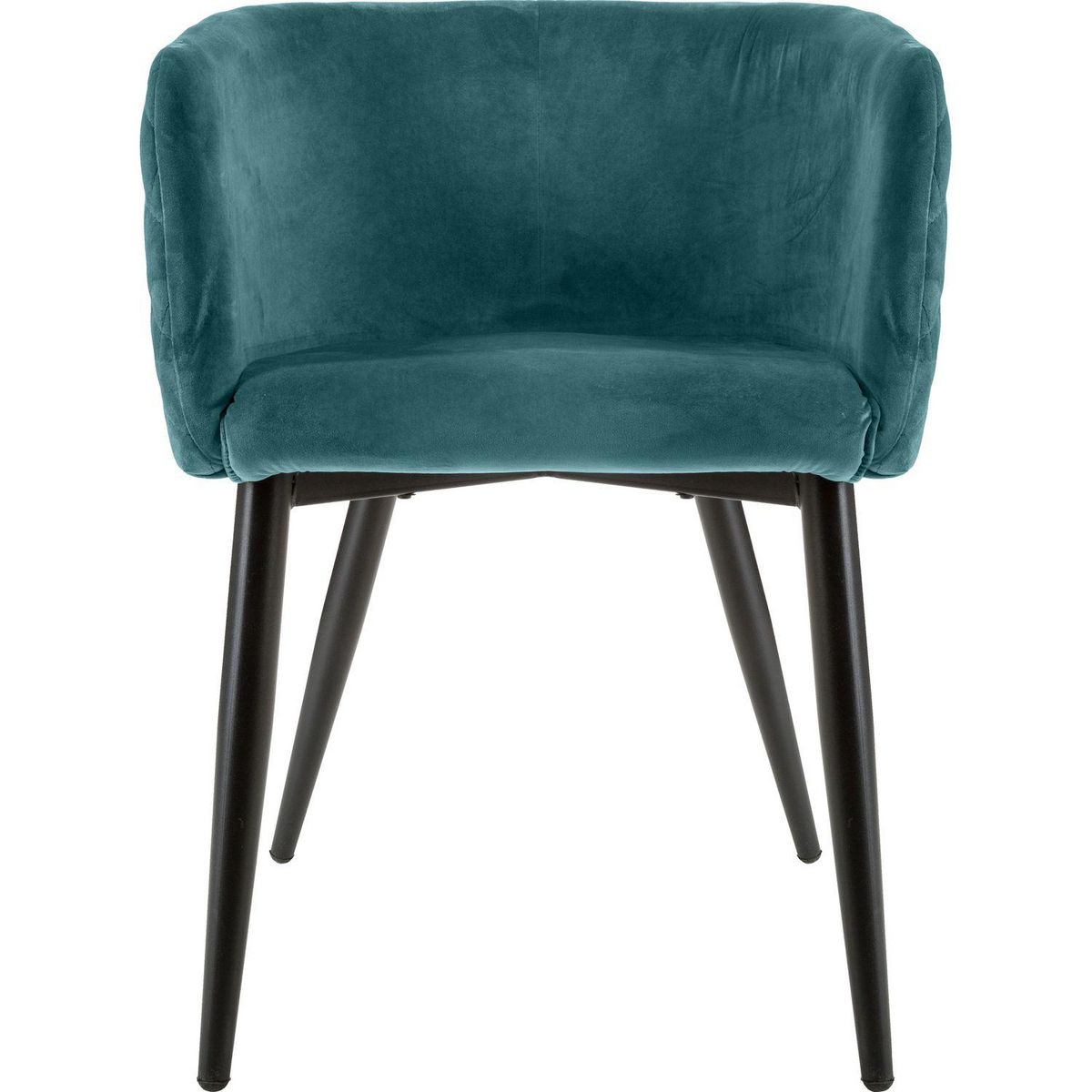 ATMOSPHERA Fauteuil en velours Marlo