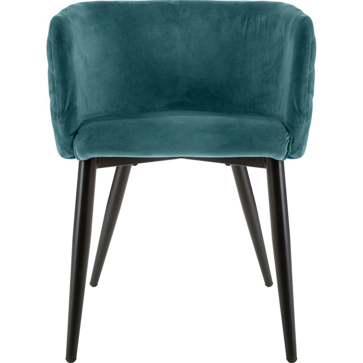 ATMOSPHERA Fauteuil en velours Marlo