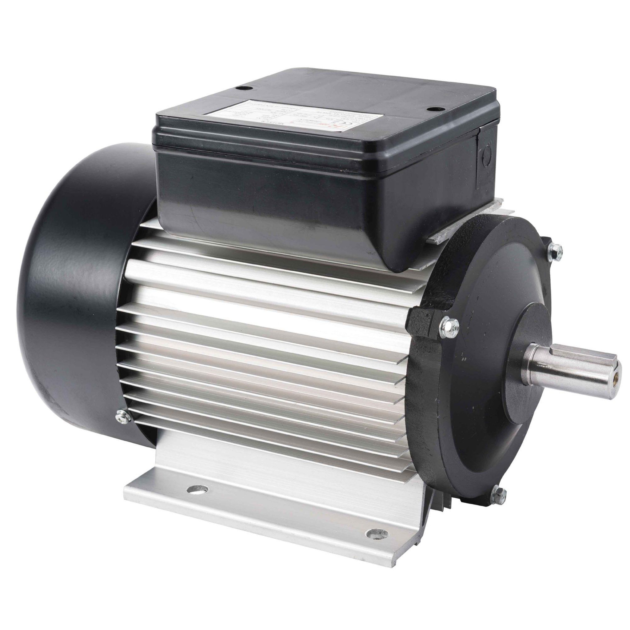 Voir la diapositive 4 : Ribitech Moteur électrique 2cv mono 2800 tr/min avec interrupteur - m2m28