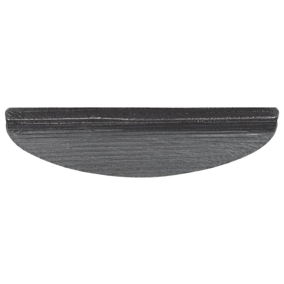 VIDAXL Tapis d'escalier auto-adhesifs 20 pcs anthracite 56x17x3 cm