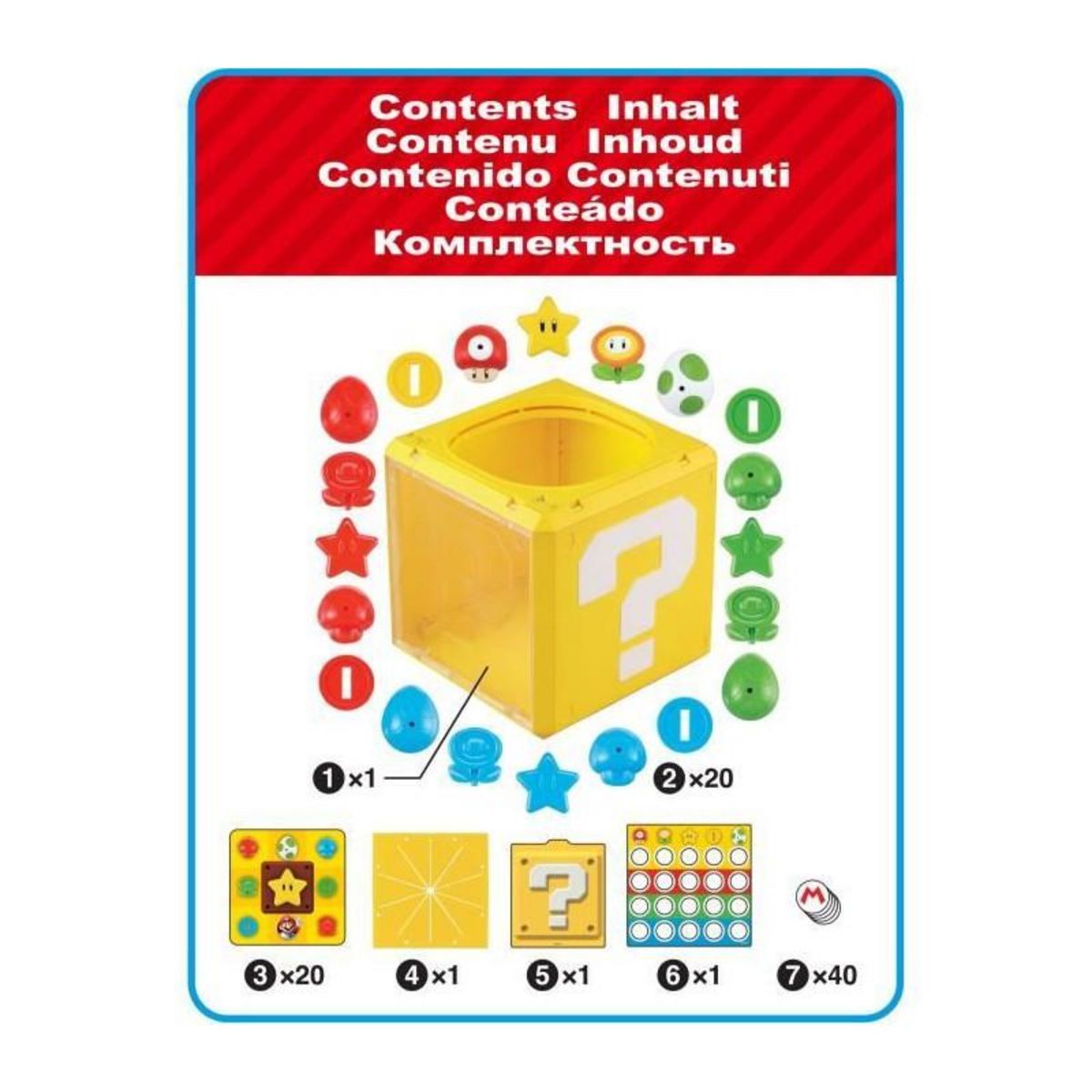 EPOCH Super Mario Question Block Game - Super Mario - EPOCH GAMES