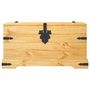 Voir la diapositive 4 : VIDAXL Coffre de rangement Pin mexicain Gamme  91x49,5x47 cm