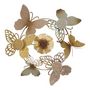 Voir la diapositive 5 : Paris Prix Bougeoir Design en Métal  Papillons  39cm Multicolore