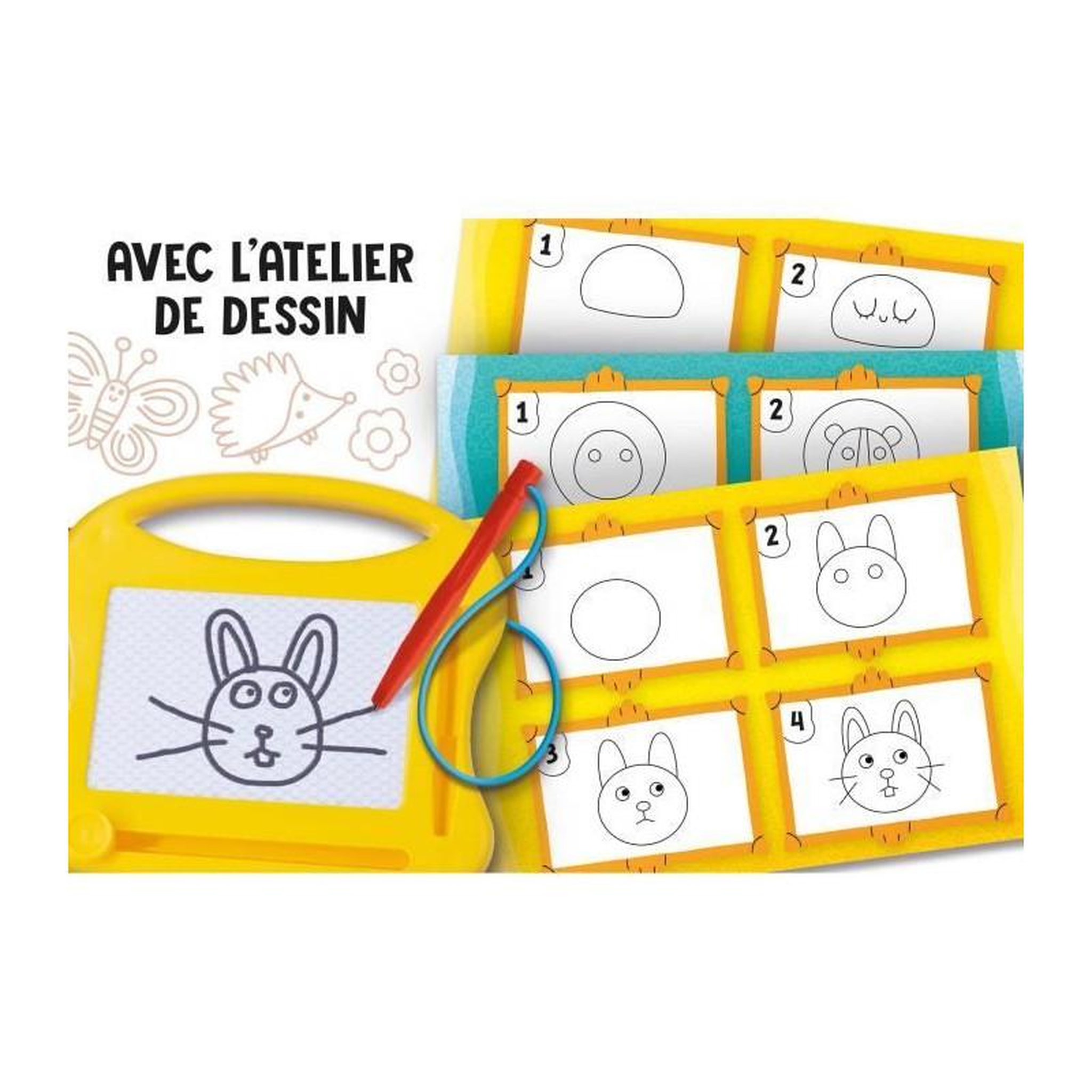Voir la diapositive 3 : LISCIANI GIOCHI Jeu éducatif Lisciani-Giochi Mini ardoise magique bilingue