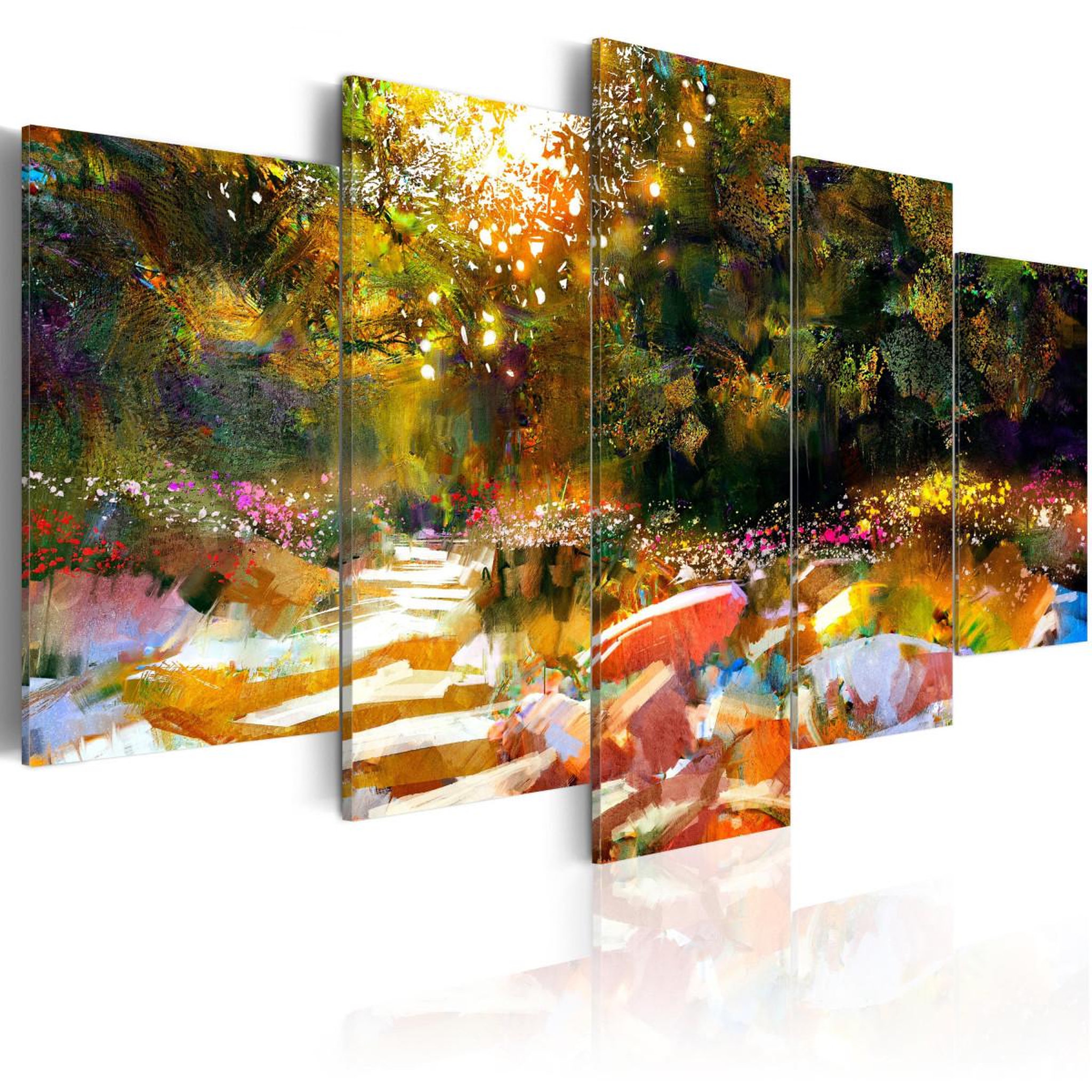 Paris Prix Tableau imprimé  land of fairies. Coloris disponibles : Multicolore