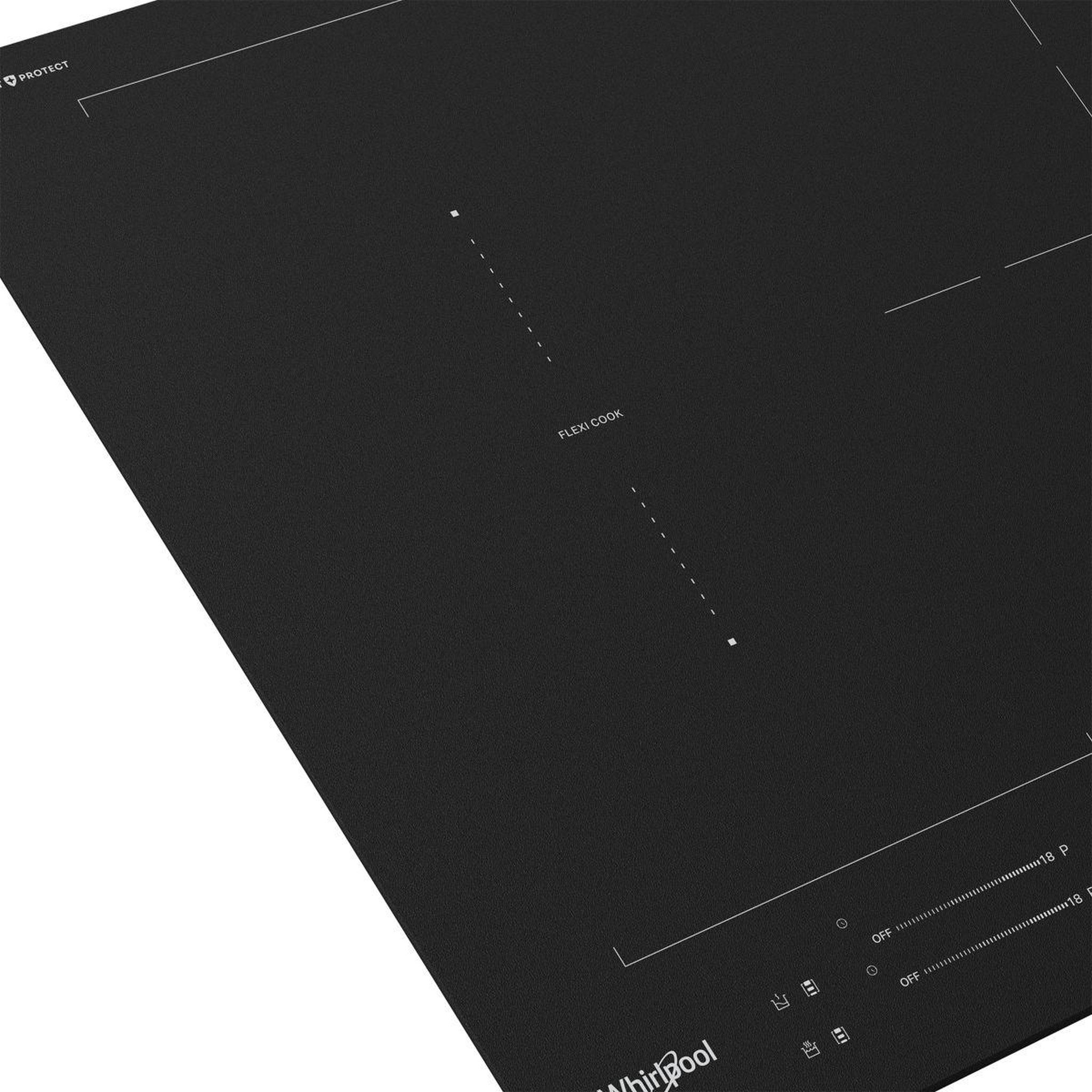 Voir la diapositive 3 : Whirlpool Plaque induction WLS9560NEBM Matt Protect