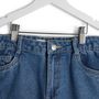 Voir la diapositive 2 : INEXTENSO Pantalon denim bleu fille  