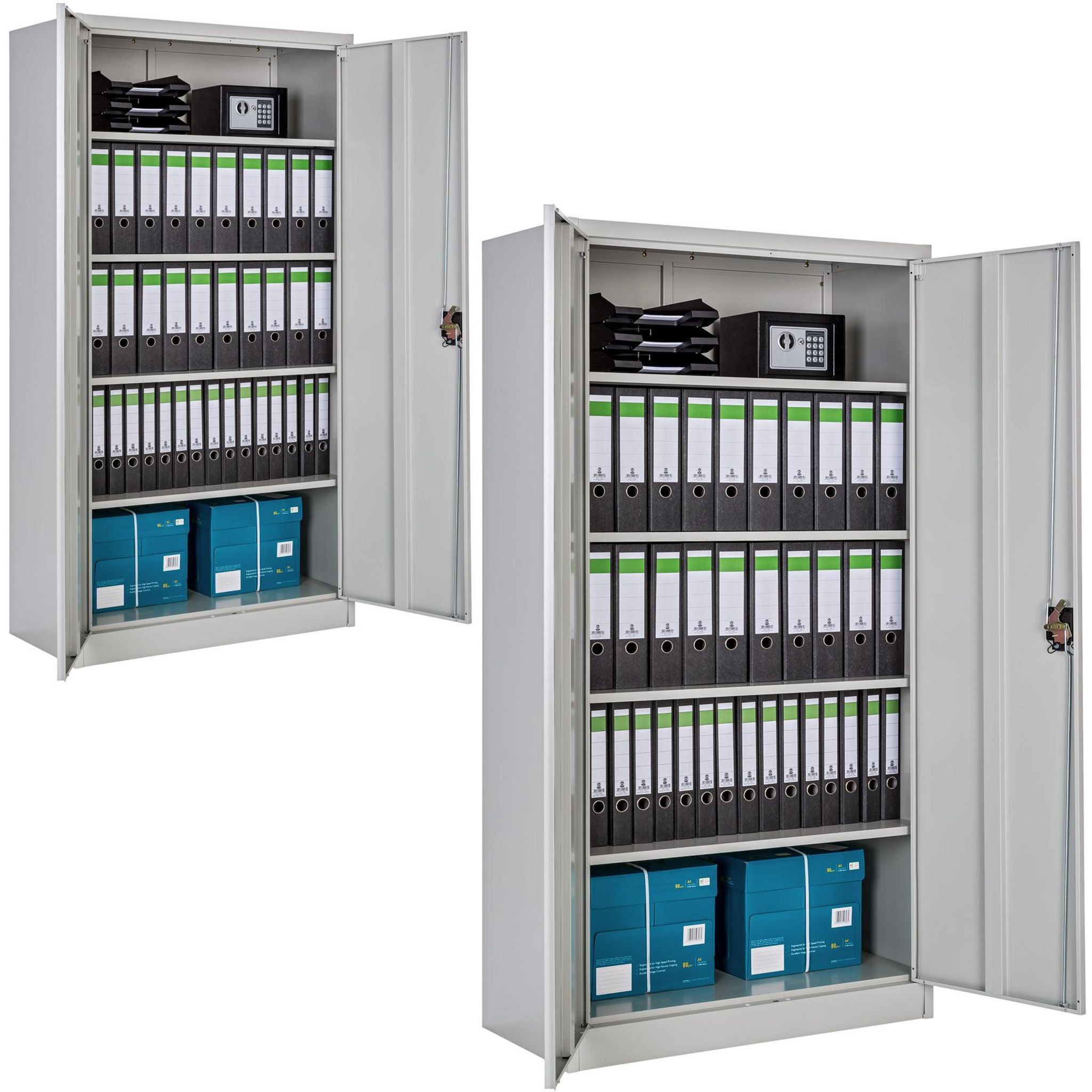 Étagère Charge Lourde 180x110x40cm Noire Shelfplaza® - 4 Niveaux 175kg Par Niveau, Meuble Rangement Métal Garage Atelier