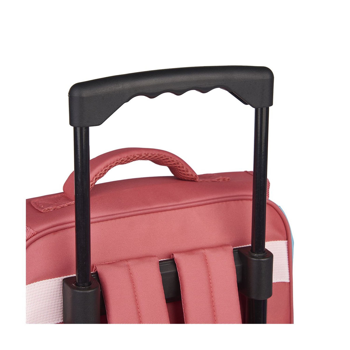 AUCHAN Sac à dos à roulettes rose et bleu Fashion Mermaid