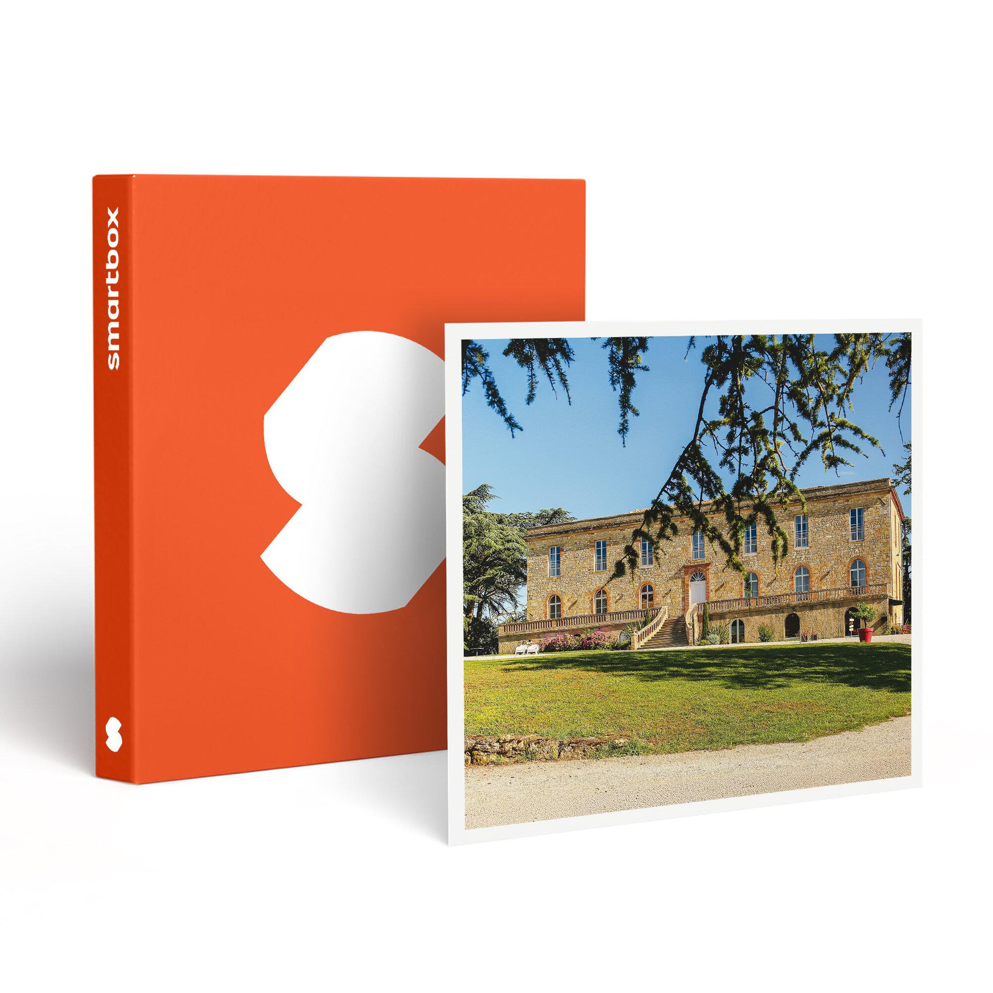 Smartbox 2 jours en château 4* avec dégustation de vin à gaillac - coffret cadeau séjour