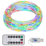 VIDAXL Guirlande LED avec 300 LED Multicolore 30 m