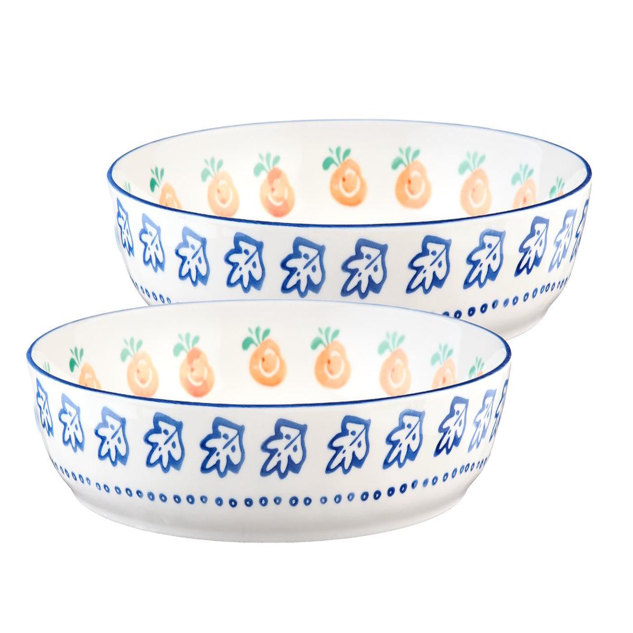 BJORN Corbeille à fruits napoli ø25,5cm - 2 pièces - agrume