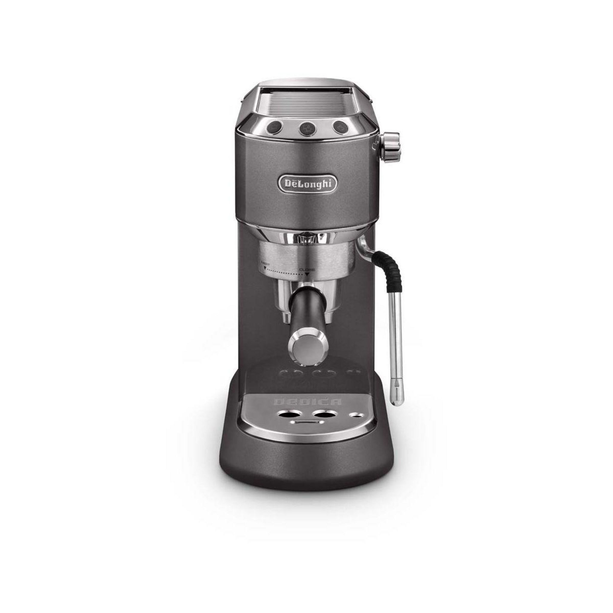 DELONGHI Machine à expresso dedica arte EC885.GY grey metallics