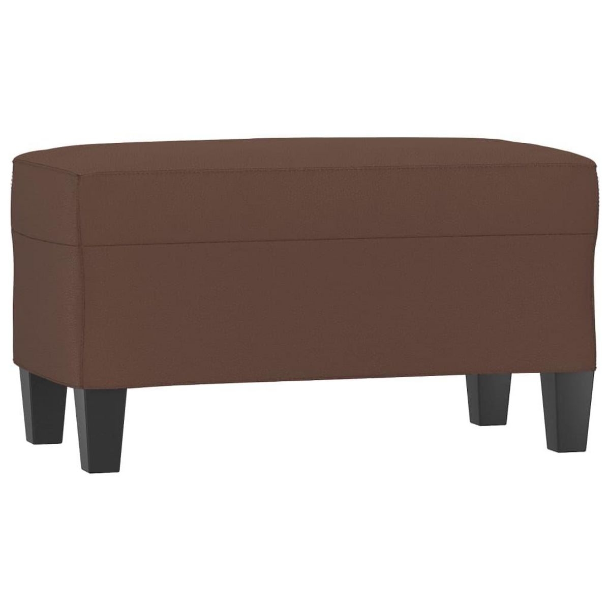 VIDAXL Banc Marron 70x35x41 cm Similicuir