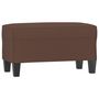 Voir la diapositive 2 : VIDAXL Banc Marron 70x35x41 cm Similicuir