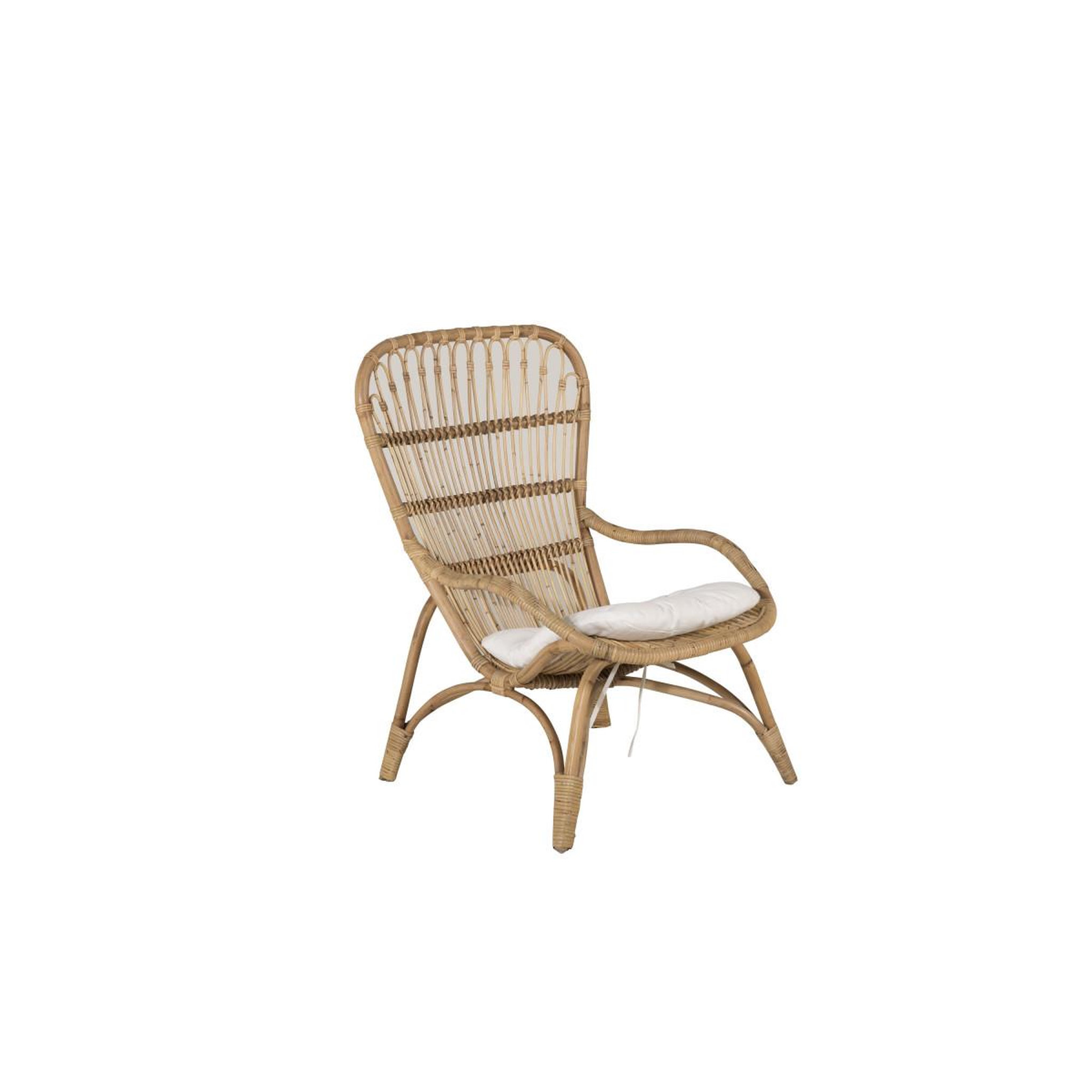 Voir la diapositive 2 : Paris Prix Fauteuil de jardin & repose-pieds  ella  98cm naturel