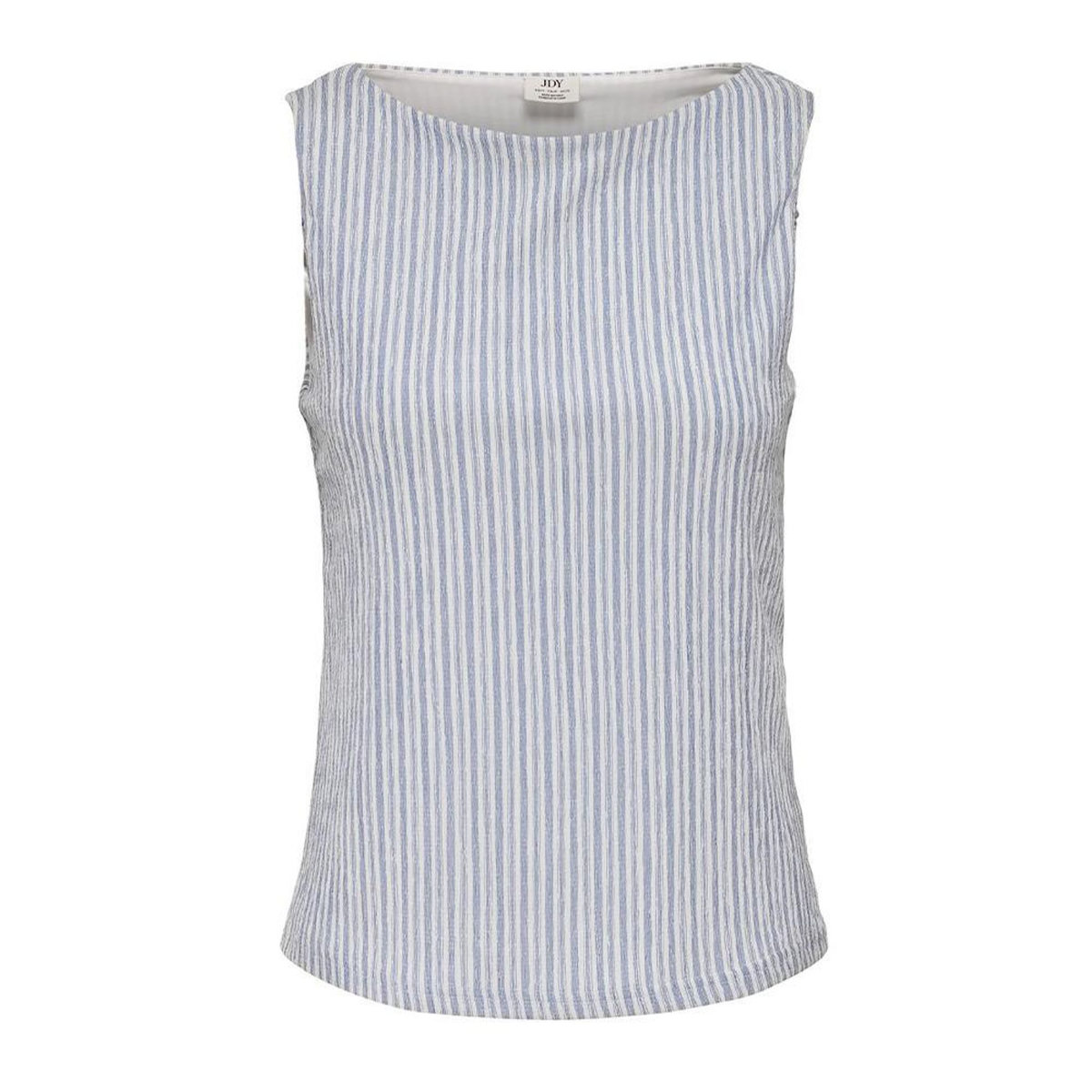 JACQUELINE DE YONG Top Blanc/Bleu Femme JDY Ocean