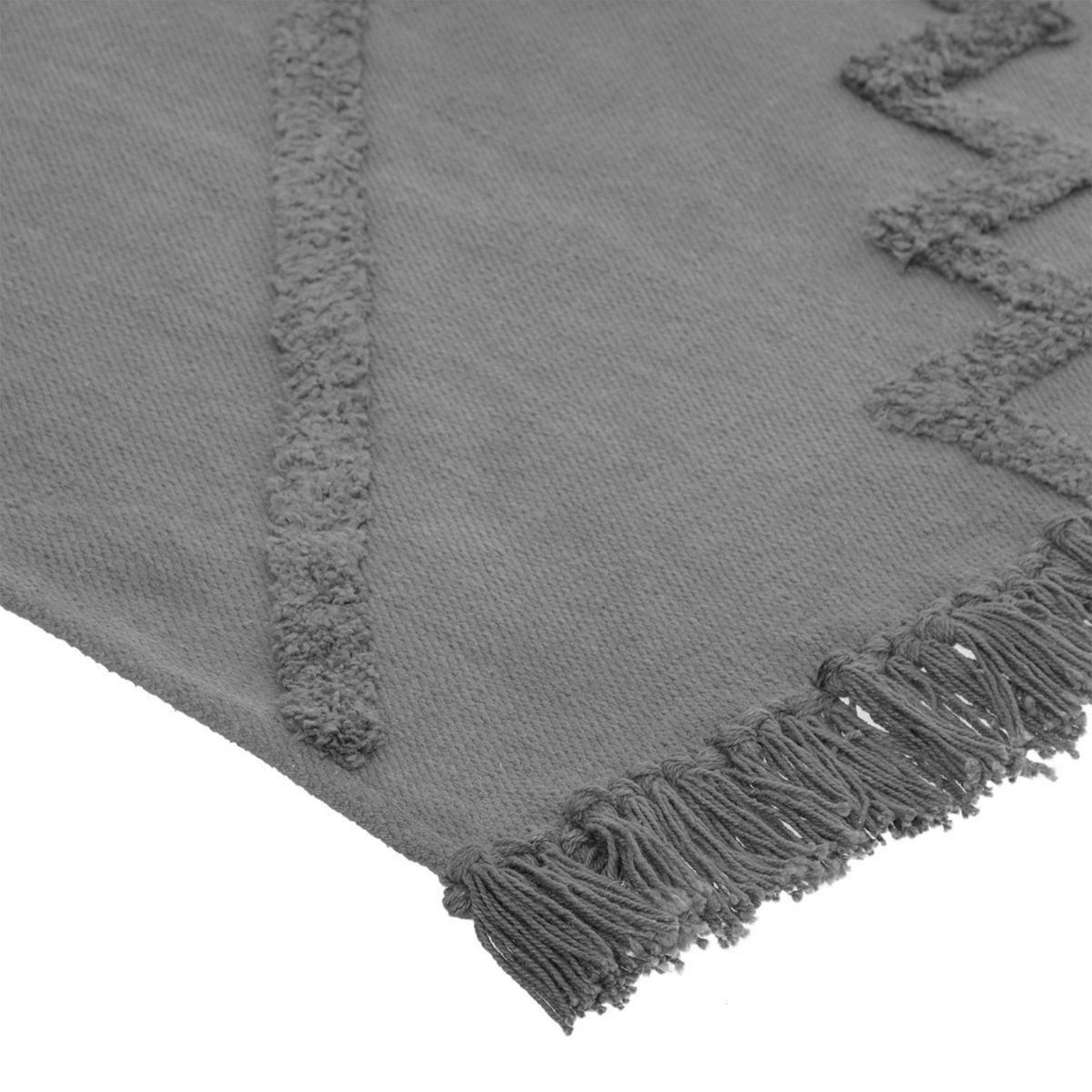 Voir la diapositive 2 : ATMOSPHERA Tapis Déco Tufté  Inca  120x170cm Gris