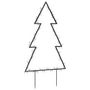 Voir la diapositive 4 : VIDAXL Décoration lumineuse arbre de Noël avec piquets 115 LED 90 cm
