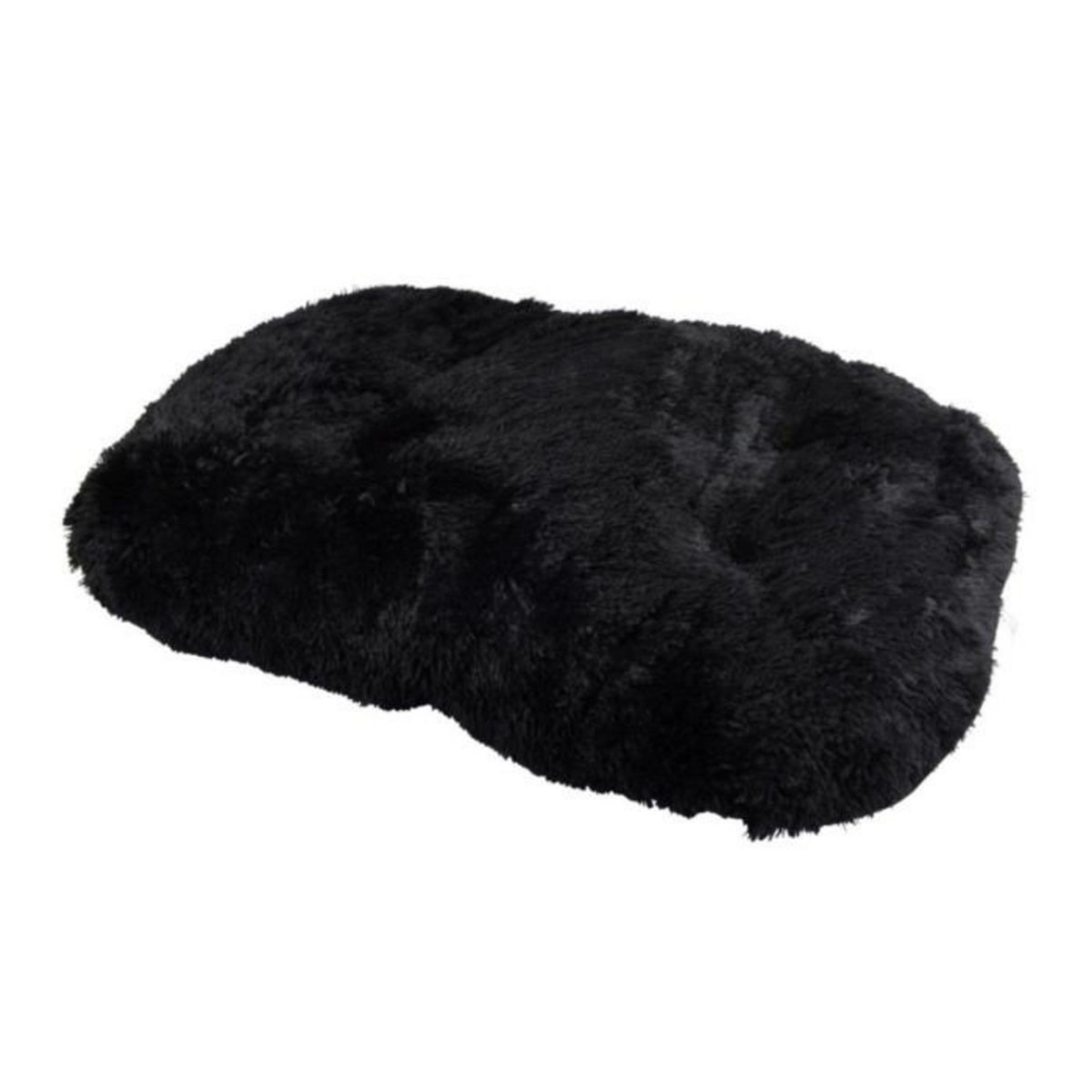 Paris Prix Coussin pour Chien & Chat  Fluffy  77cm Noir