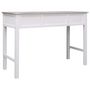 Voir la diapositive 5 : VIDAXL Bureau Gris 110x45x76 cm Bois