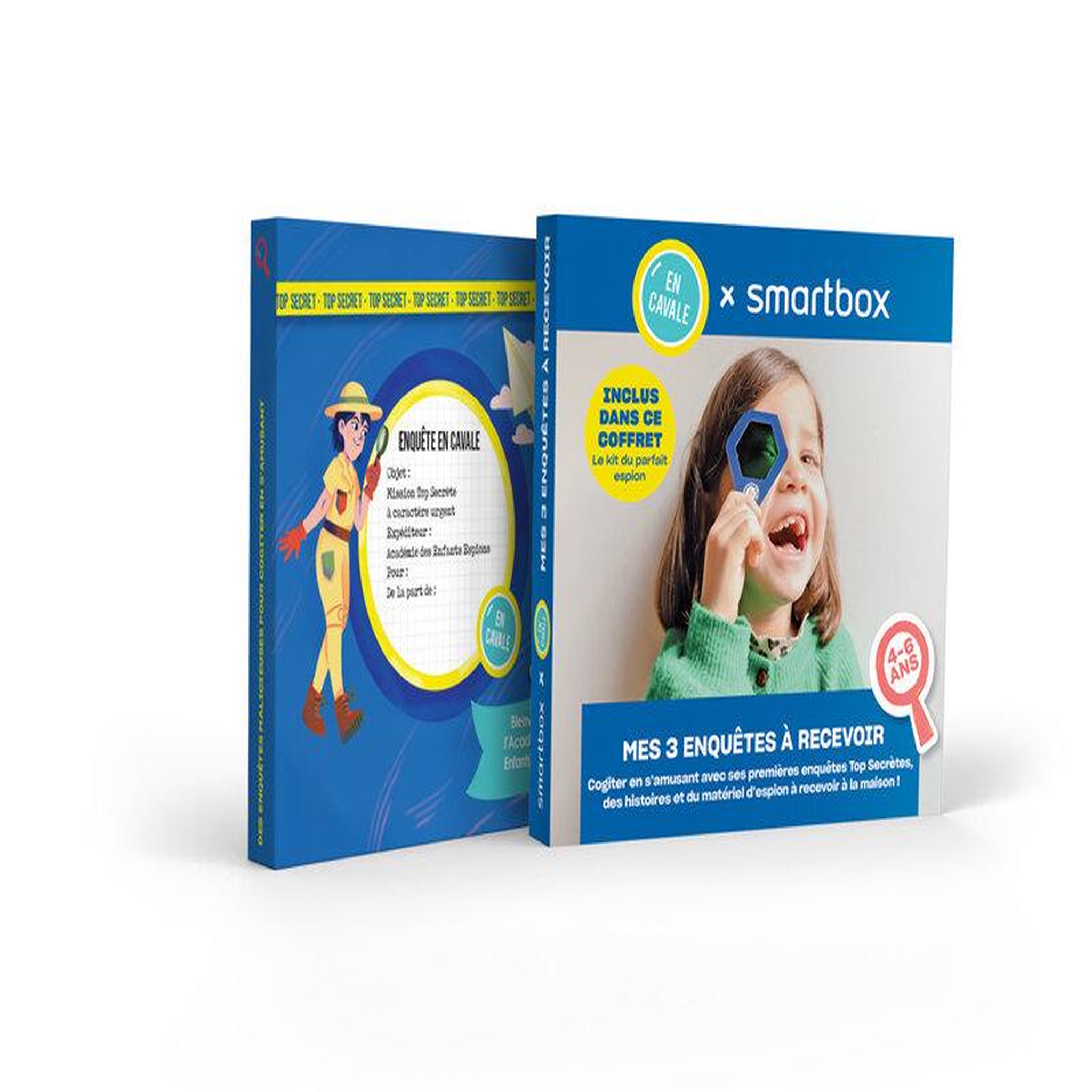 Voir la diapositive 3 : Smartbox 3 enquêtes pour un enfant de 4 à 6 ans à recevoir à la maison - Coffret Cadeau Multi-thèmes