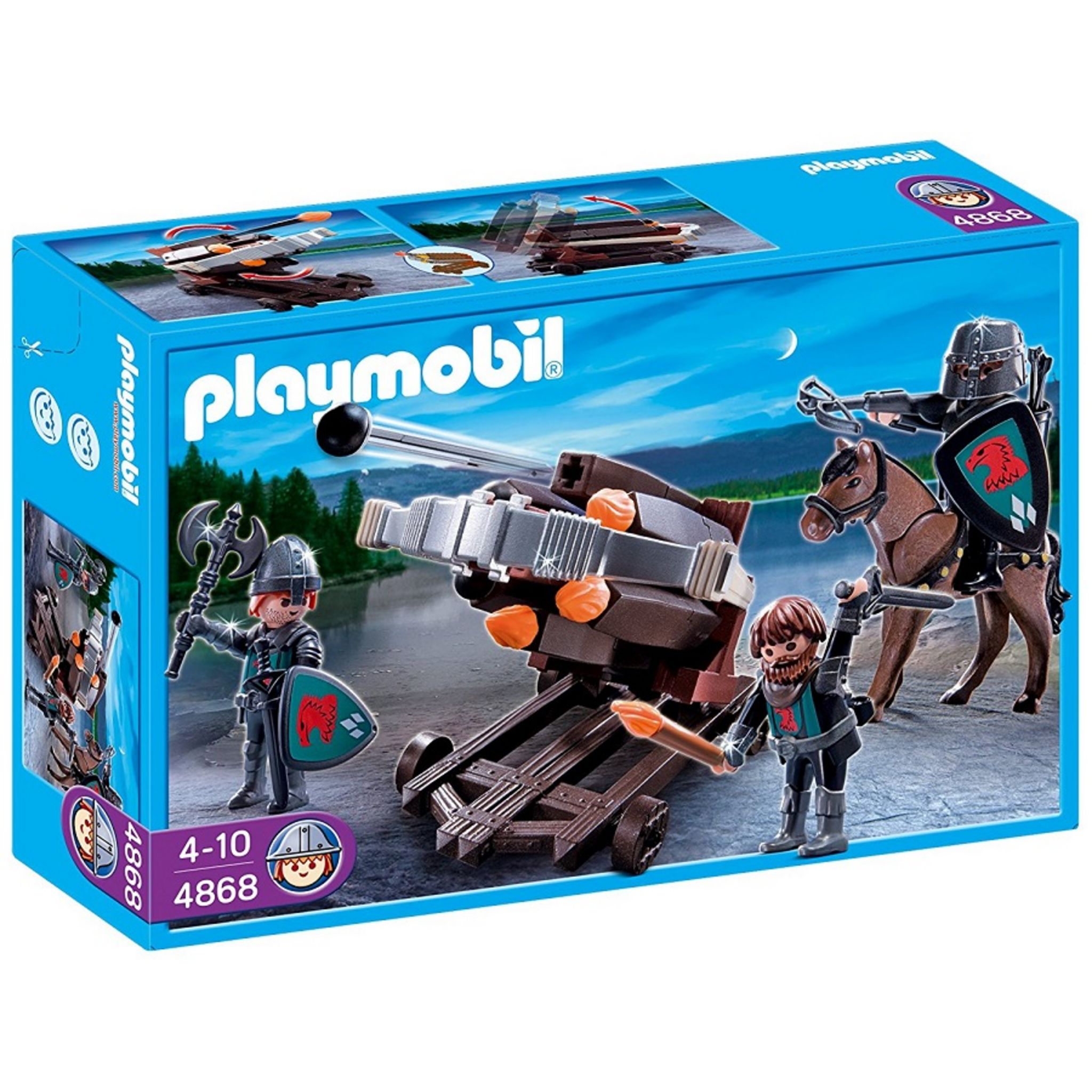 Playmobil Arbalète Multi Tir 4868 - Arbalète Géante, Occasion, Pour Aventuriers En Herbe
