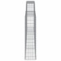 Voir la diapositive 5 : VIDAXL Paniers a gabions arques 10 pcs 400x30x120/140 cm Fer galvanise
