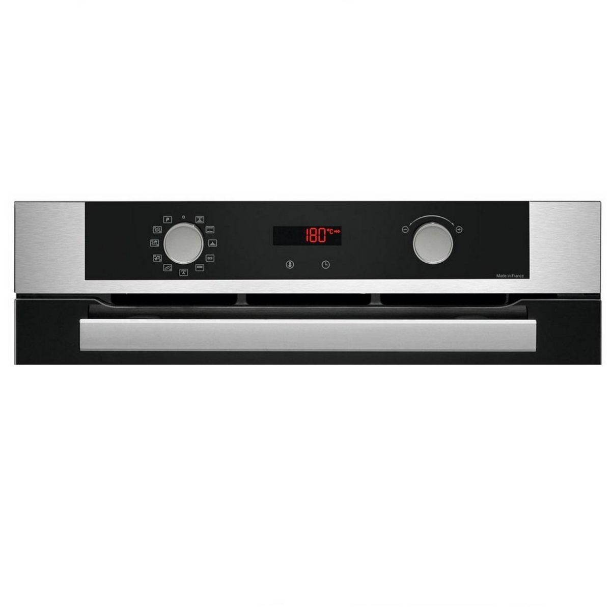 BRANDT Four intégrable multifonction 67l 60cm pyrolyse inox - BOP2112X
