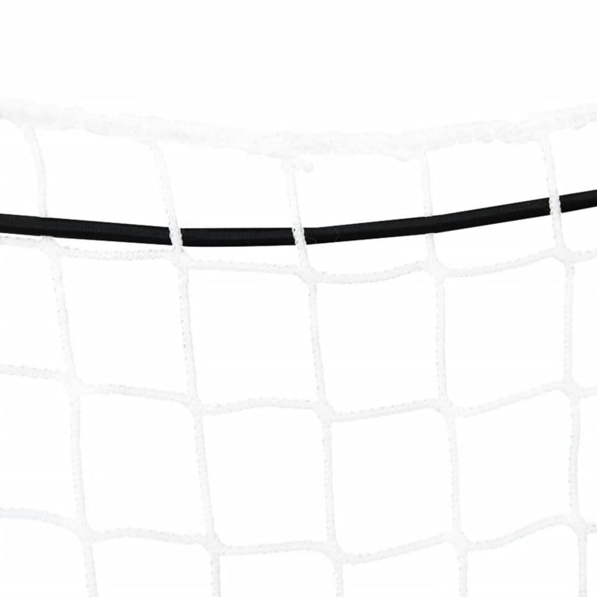 VIDAXL Filet pour remorque avec corde elastique blanc 8x3,5 m PP