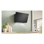 Voir la diapositive 3 : BOSCH Hotte décorative inclinée 80cm 438m3/h noir - DWJ81AN60