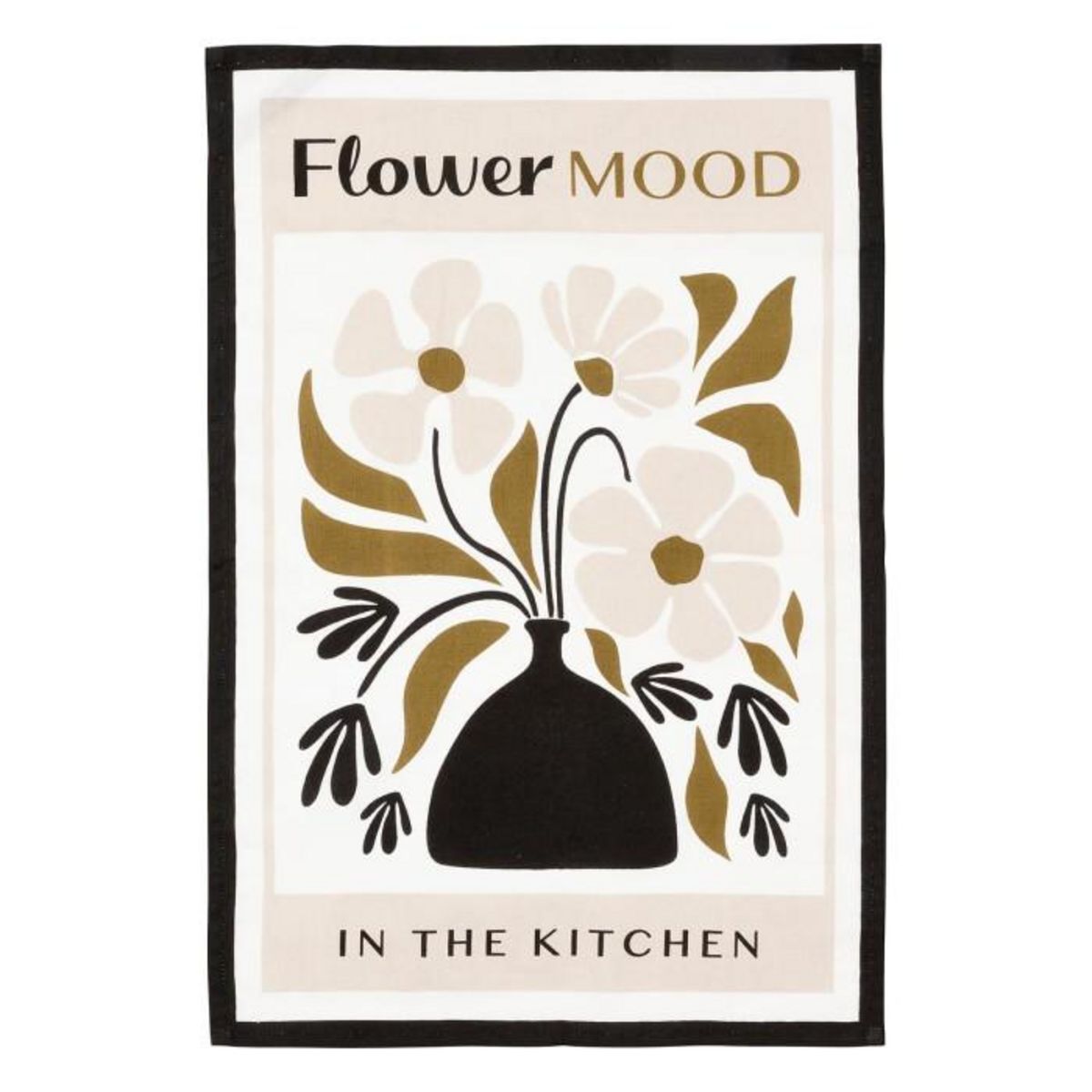 ATMOSPHERA Lot de 3 Torchons Imprimés  Twiste Lime  45x70cm Multicolore