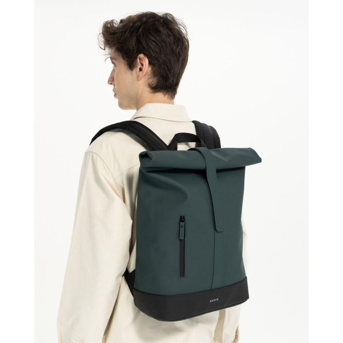 CASYX Sac à dos Modèle TORNADO Medium Vert Sapin