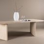Voir la diapositive 5 : Paris Prix Table à Manger Design  Skagen  240cm Beige