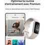 Voir la diapositive 3 : Fitbit Bracelet connecté Charge 6 Argent et porcelaine