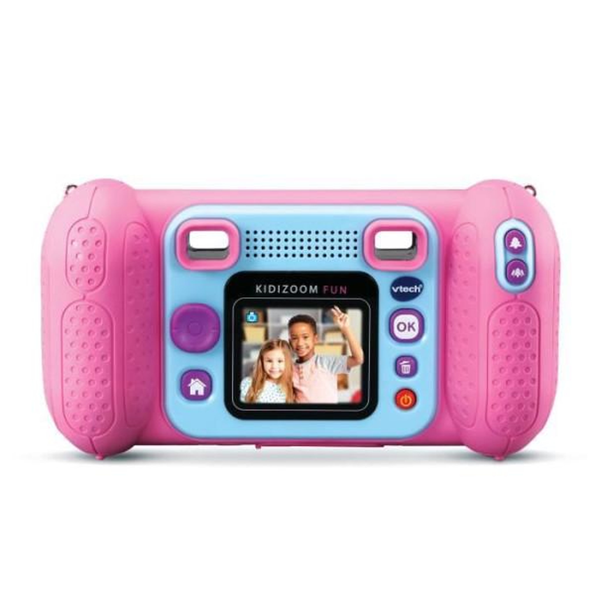 Voir la diapositive 6 : VTECH Appareil photo numérique VTECH Kidizoom Fun Rose - Mixte - Enfant - Intérieur - Piles fournies